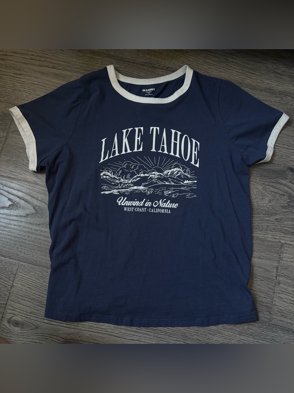 Old navy T-shirt (Lake Tahoe)